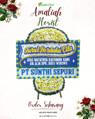 Papan Bunga Duka di Rakit Kulim