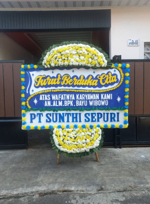 Papan Bunga Duka di Rakit Kulim
